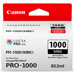 Canon PFI-1000MBK matt svart