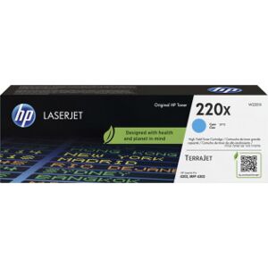HP 220x -Lasertonerpatron, Cyan