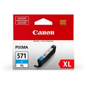 Canon CLI-571CXL Cyan High Capacity Ink Cartridge - 0332C001 (Original)