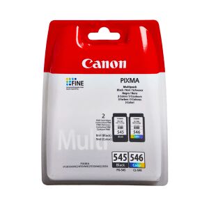 Canon PG-545/CL-546 Multipack - Full Set of 2 Ink Cartridges - 8287B005 (Original)
