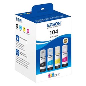 Epson 104 Multipack - Full Set of 4 Ink Bottles - C13T00P640 (Original)