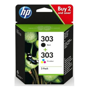HP 303 Multipack - Full Set of 2 Ink Cartridges - 3YM92AE (Original)
