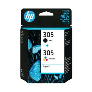 HP 305 Ink Cartridge Twin Pack Black/Tri-Color CMY 6ZD17AE