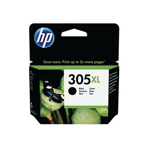 HP 305XL Ink Cartridge High Yield Black 3YM62AE