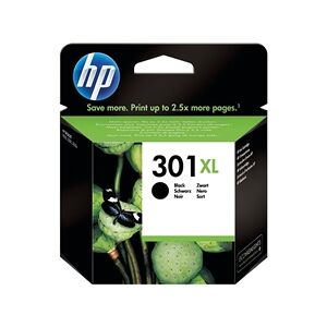 HP 301XL High Yield Black Original Ink Cartridge (CH563EE)