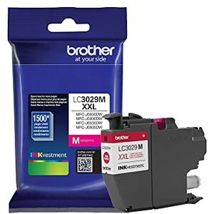 Brother LC3029M Original Magenta Ink Cartridges (Original, Magenta, Pigment Ink, MFC-J5830DW, MFC-J5830DW XL, MFC-J5930DW, MFC-J6535DW, MFC-J6535DW XL, MFC-J6935DW, Inkjet Print)