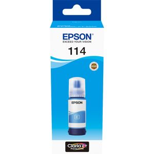 Original Epson 114 EcoTank Cyan Ink Bottle