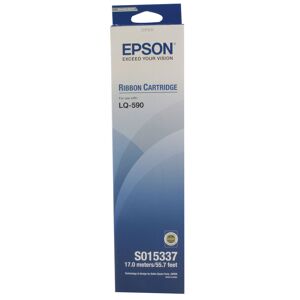 Original Epson C13S015337 Black Ribbon Cartridge