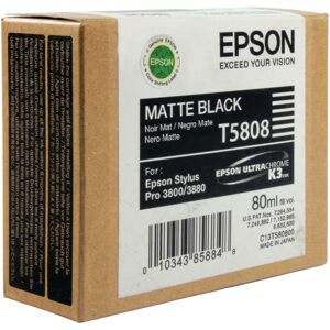 Original Epson T5808 Matte Black Ink Cartridge