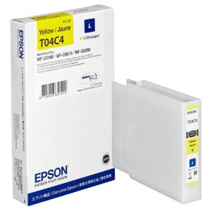 Original Epson T04C4 Yellow Ink Cartridge