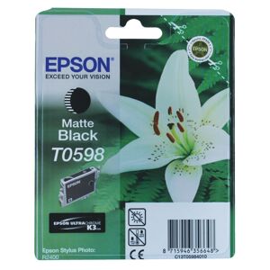 Original Epson T0598 Matte Black Ink Cartridge
