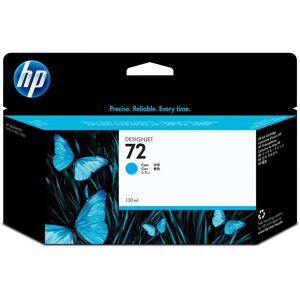 Original HP No. 72 Cyan Ink Cartridge 130ml