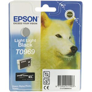 Original Epson T0969 Light Light Black Ink Cartridge