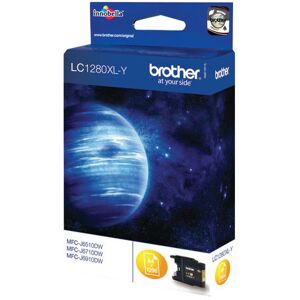 Original Brother LC1280XLY High Capacity Yellow Ink Cartridge