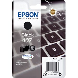 Original Epson 407 Black Ink Cartridge