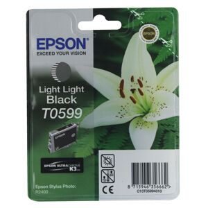 Original Epson T0599 Light Light Black Ink Cartridge