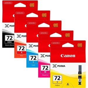 Original Canon PGI-72 Ink Cartridge Multipack (MBK/C/M/Y/R)