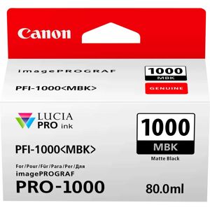 Original Canon PFI-1000MBK Black Ink Cartridge