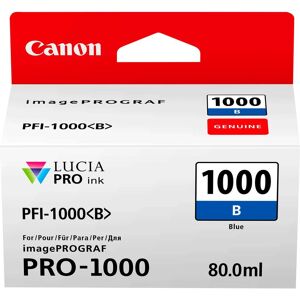 Original Canon PFI-1000B Blue Ink Cartridge