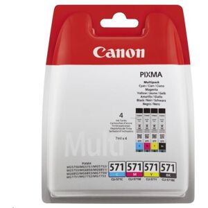 Original Canon CLI-571 Ink Cartridge Multipack (B/C/M/Y)