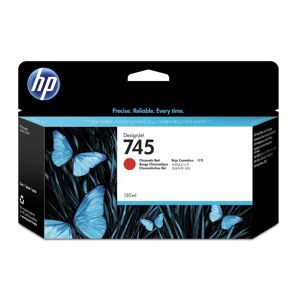 Original HP 745 Chromatic Red Ink Cartridge