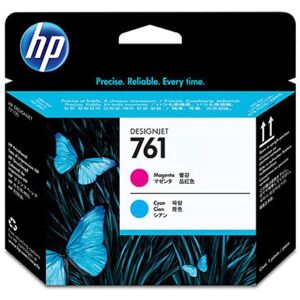 Original HP No.761 Magenta & Cyan Printhead