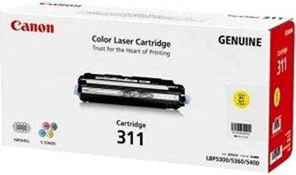 Canon Cart311Y Yellow Toner For Lbp5360 Mf9170C 6K