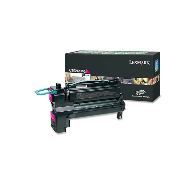 Lexmark C792X1Mg Magenta Prebate Toner Yield 20K Pages C792