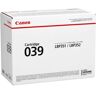 Canon 039 BK  - Noir - Toner