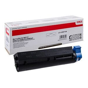 OKI 45807106  schwarz Toner