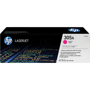 Hewlett Packard TONER CE413A - HP-Toner, magenta, 305A, original