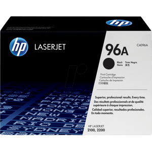 Hewlett Packard TONER C4096A - HP-Toner, schwarz, 96A, original