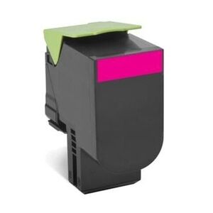 Lexmark 802HME Tonerkasette Magenta fuer ca. 3.000 Seiten