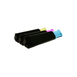 3x Eurotone Toner Alternative für Epson C13S050189 Cyan C13S050188 Magenta C13S050187 Gelb