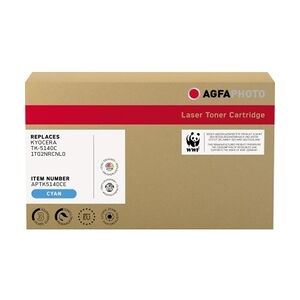 AgfaPhoto Toner APTK5140CE wie Kyocera TK-5140C cyan