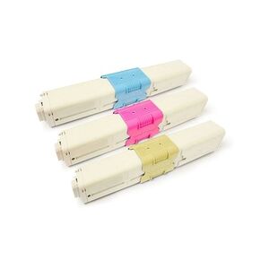 3x Eurotone Toner Alternative für Toshiba T-FC26SC6K Cyan T-FC26SM6K Magenta T-FC26SY6K Gelb