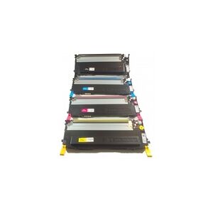 4x Toner kompatibel f. Samsung CLP-320N ersetzt Samsung CLT-K4072s/ELS +C+M+Y