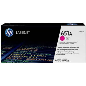 Hewlett Packard hp Druckkassette CE343A, Nr. 651A magenta