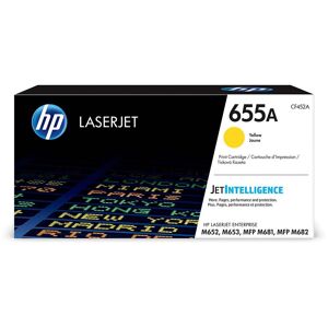 Hewlett Packard hp Druckkassette CF452A, Nr. 655A gelb