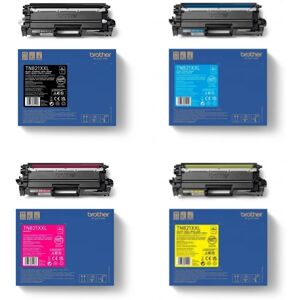 Brother Toner-Set TN-821XXL Multipack Cyan Magenta Gelb Schwarz HL-L9430 HL-L9470 MFC-L9630 MFC-L9670 Toner Tonerset TN821XXL 4-Pack 4er TN821XXLBK TN821XXLC TN821XXLM TN821XXLY