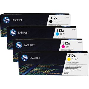 HP Toner-Set 312x/312a Multipack (Cyan, Magenta, Yellow, Schwarz) für Color LaserJet Pro M476