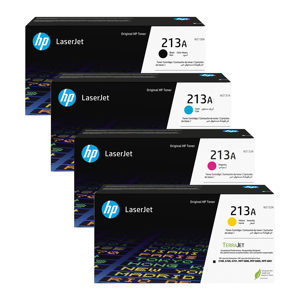 HP Toner-Set 213a (Cyan, Magenta, Yellow, Schwarz) für Color LaserJet 5700 5800 6700 6800 5700dn 5800dn 5800zf