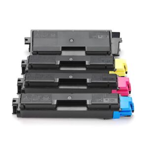 Kyocera Toner-Set TK-590 (Schwarz, Cyan, Magenta, Yellow) FS-C5250 FS-C2026 FS-C2126 FS-C2526 FS-C2626 M6026 M6526 P6026 Toner 4-Pack Multipack 4er TK590 TK-590K TK-590C TK-590M TK-590Y