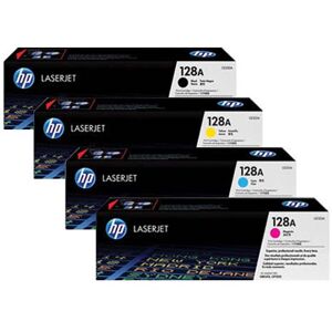 HP Toner-Set 128a Multipack (Cyan,Magenta,Yellow,Schwarz) Color LaserJet CM1415 CP1525