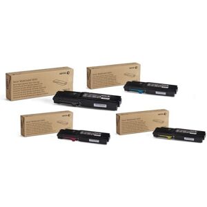 Xerox Toner-Set Cyan Magenta Gelb Schwarz Phaser 6655 Tonerset Set 4-Pack