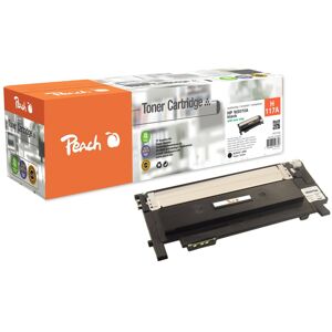 Peach HP 117 ABK Toner bk ersetzt HP No. 117A BK, W2070A für z.B. HP Color Laser MFP 178 nw, HP Color Laser MFP 170, HP Color Laser MFP 178 nwg (wiederaufbereitet)