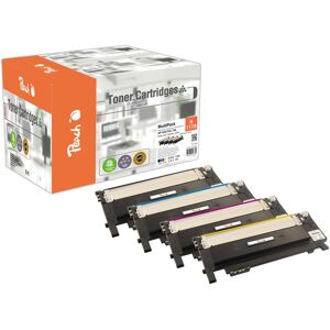 Peach HP 117 A 4 Toner (bk, c/m/y) ersetzt HP No. 117A, W2070A, W2071A, W2072A, W2073A für z.B. HP Color Laser MFP 178 nw, HP Color Laser MFP 170 (wiederaufbereitet)