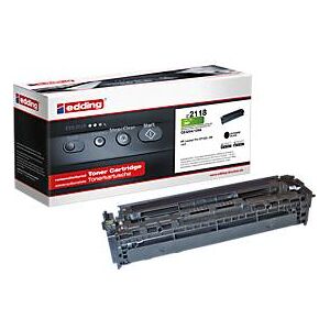 Edding Toner EDD-2118, ersetzt HP 128A (CE320A), Einzelpack, schwarz