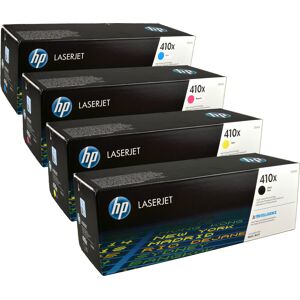 4 HP Toner CF410X-CF413X  410X  Multipack BK C M Y  4-farbig original