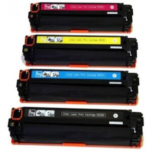 Kompatibel - HP 128A combo pack 4 stk lasertoner - BK/C/M/Y  6100 sider